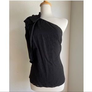 NWT Banana Republic black statement top